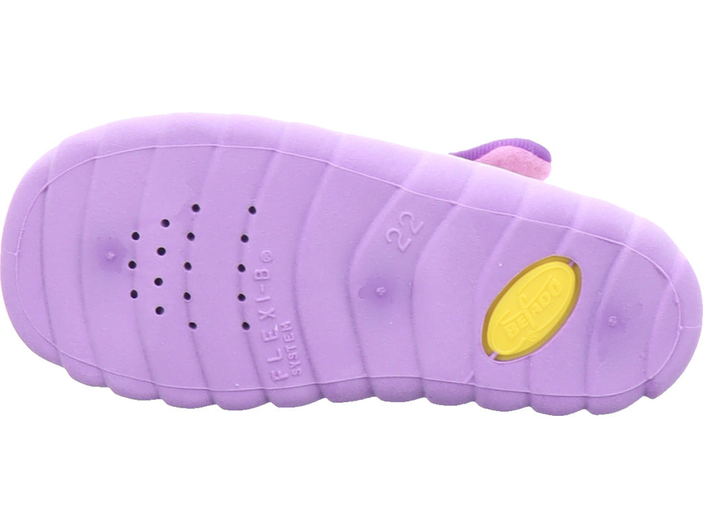 befado Unisex - Kinder Hausschuh  in lila