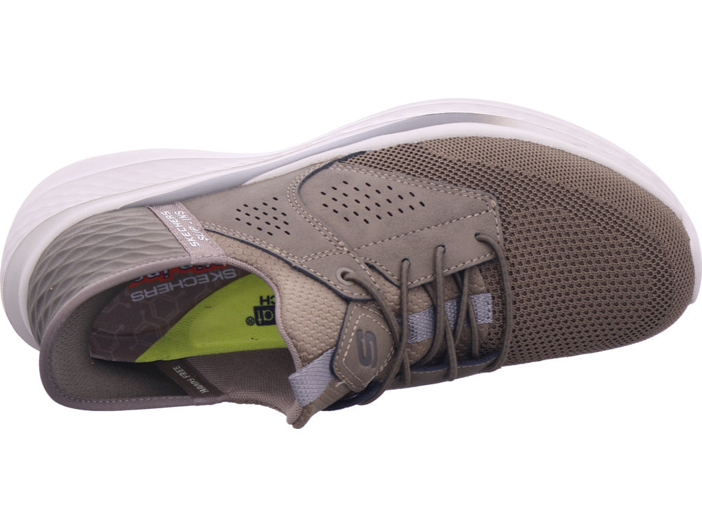 SKECHERS Herren Slipper  in braun