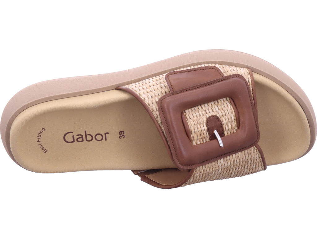 Gabor Damen Pantolette  in braun