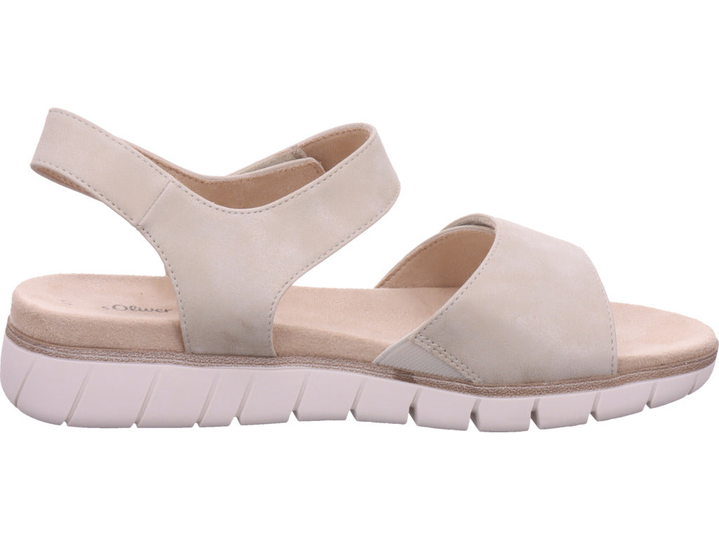 s.Oliver Damen Sandalette  in beige
