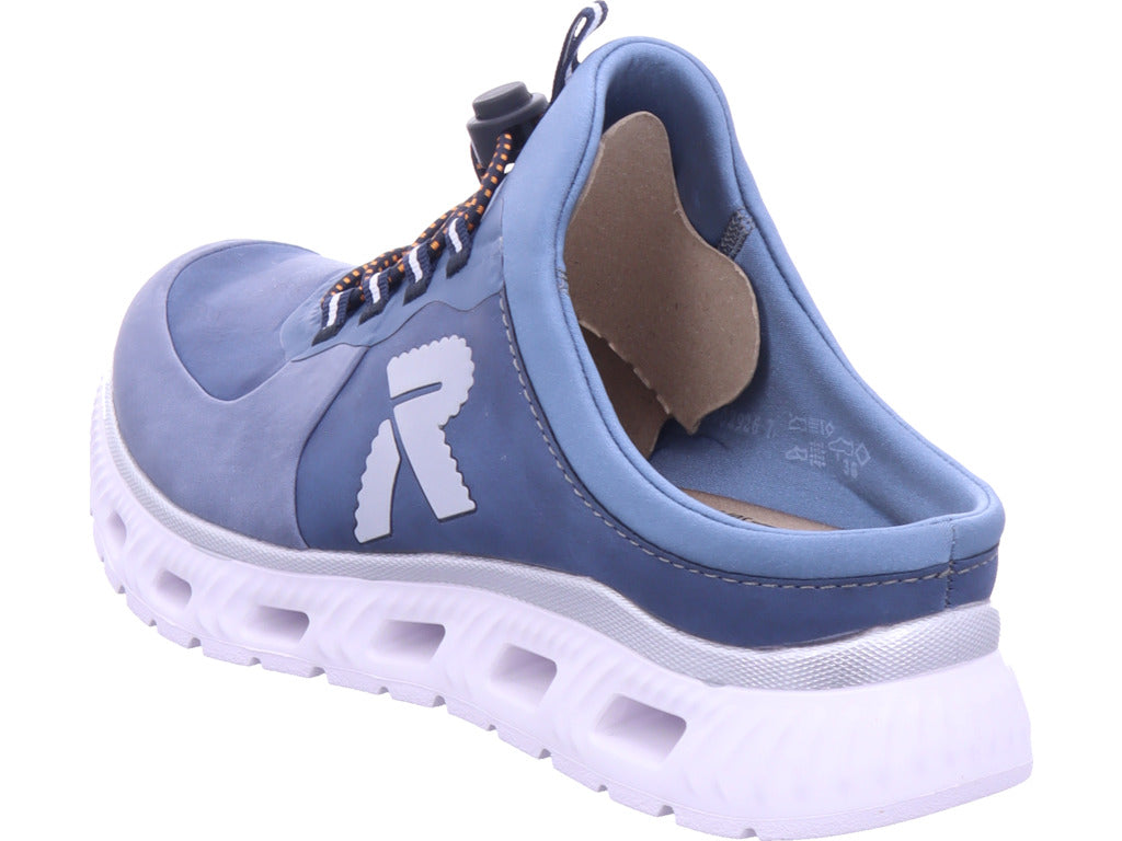 Rieker Damen  Fsk Damen Halbschuhe in blau