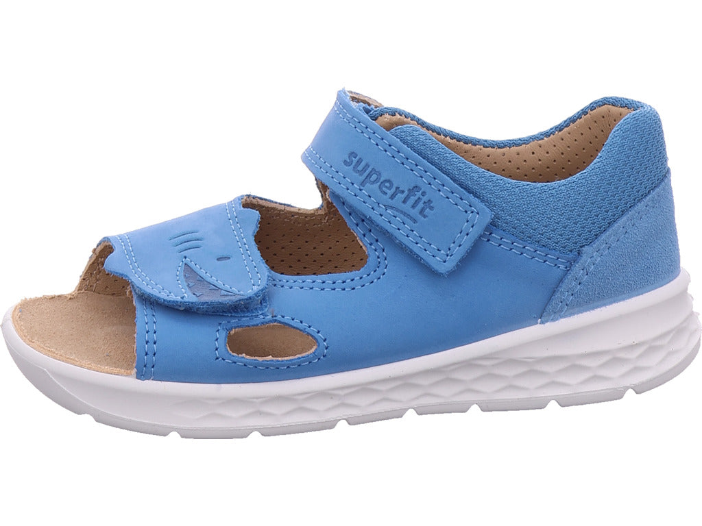 Legero Jungen Sandalette Sandale Leder \ Lagoon in blau