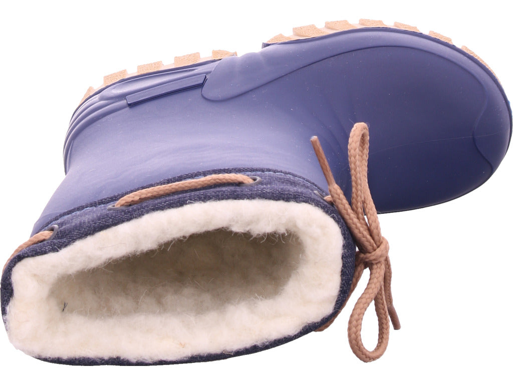 Beck Gymnas  Moonboot  in blau