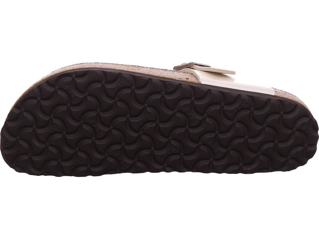 Birkenstock Damen Pantolette Gizeh Birko-Flor in weiß