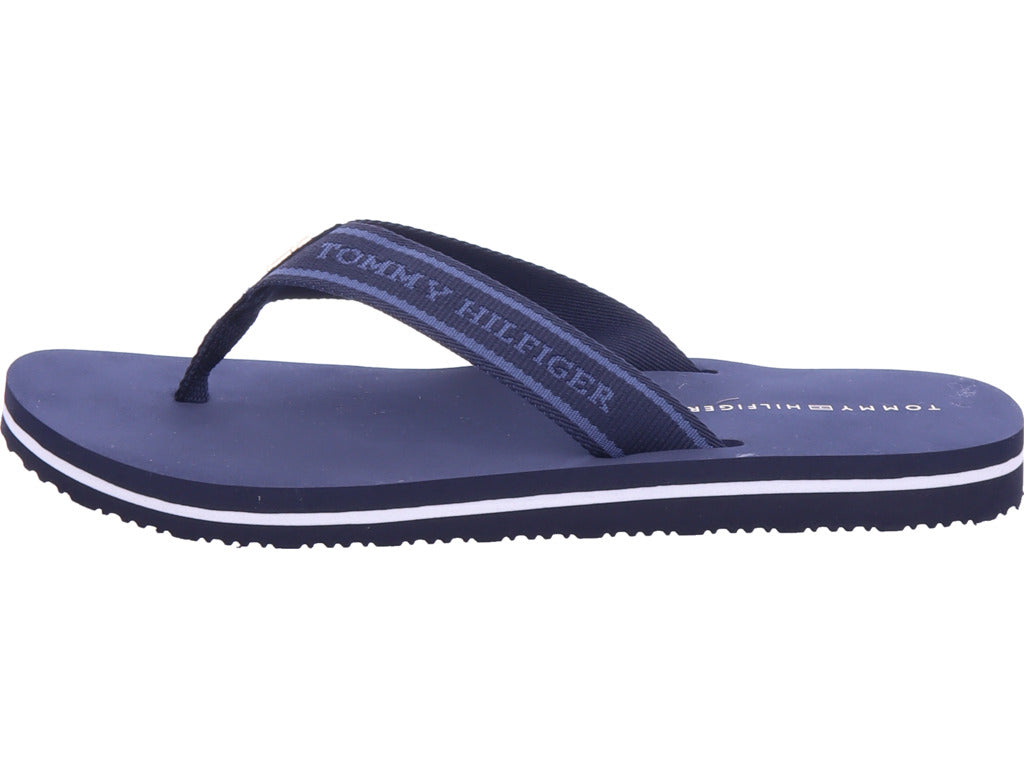 Tommy Hilfiger Damen Badeschuh Beach Sandal in blau