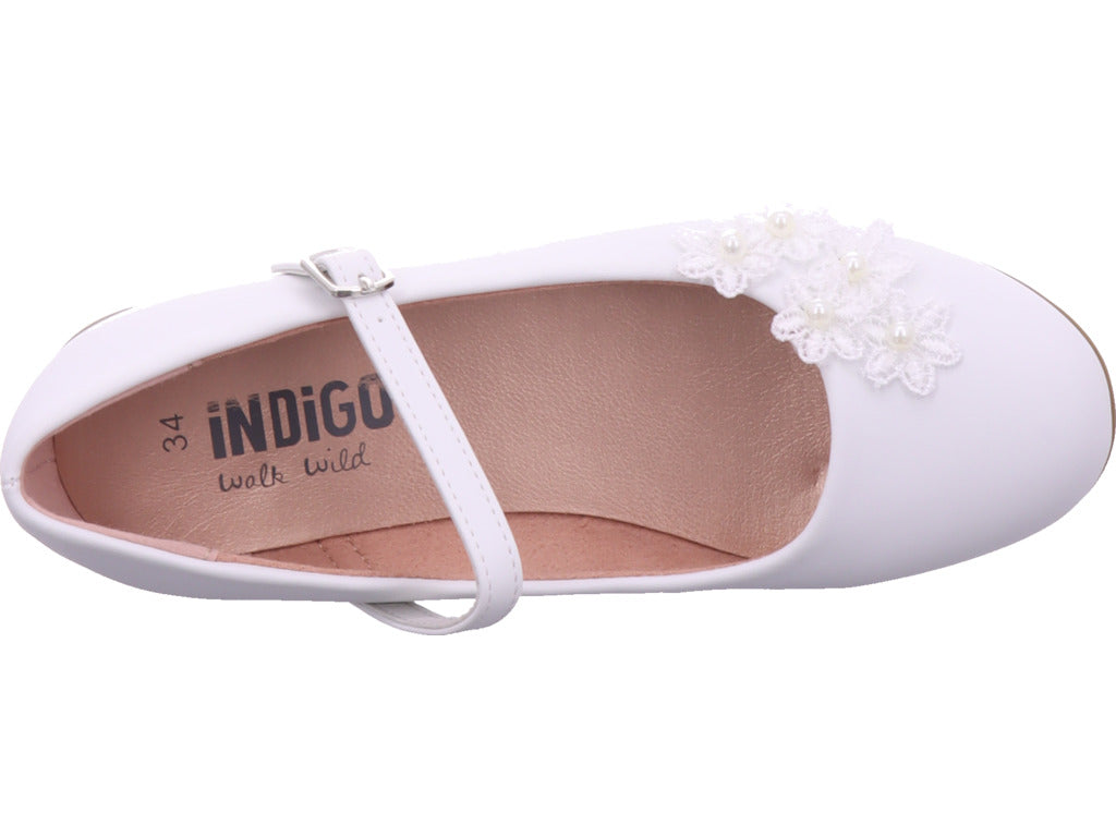 Planet Footwear Mädchen Ballerina Ballerina Kinder in weiß