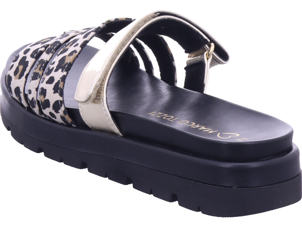 Marco Tozzi Damen Pantolette  in braun