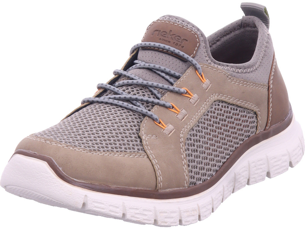 Rieker Herren Sneaker Fsk Herren Halbschuhe in beige