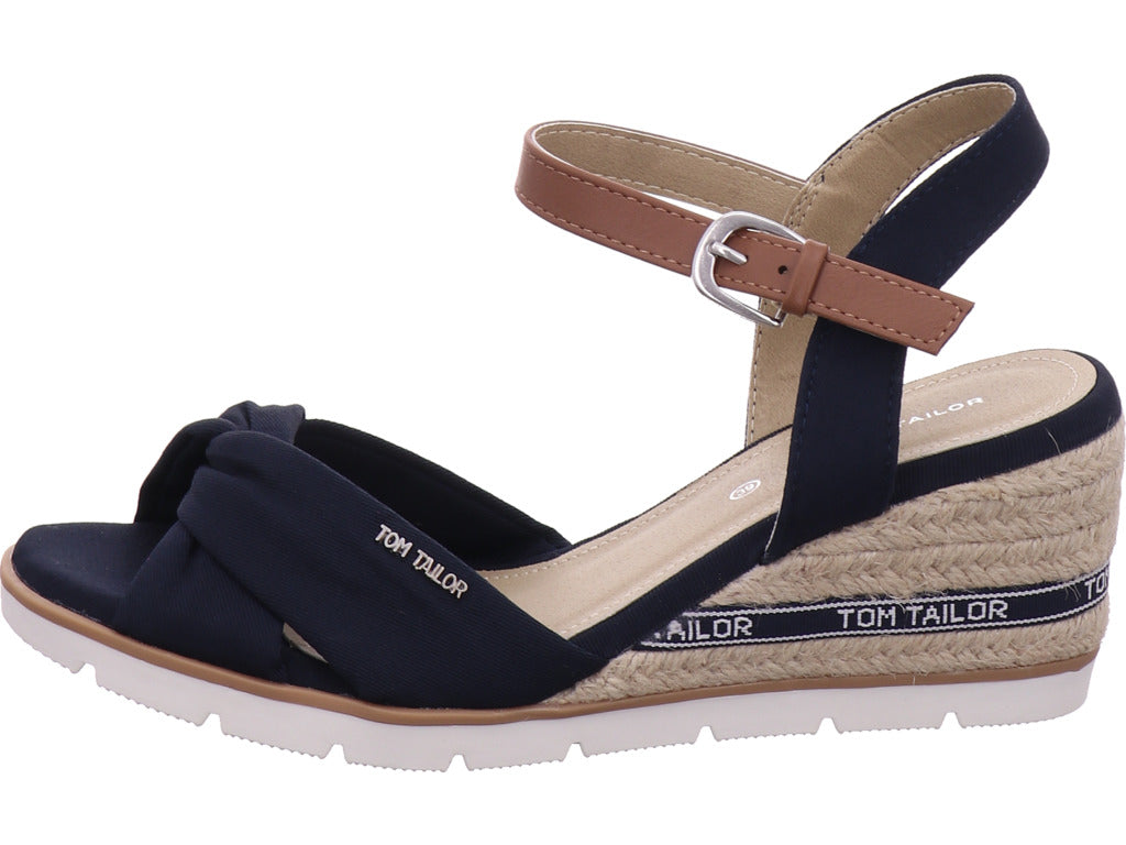 Tom Tailor Damen Sandalette  in blau