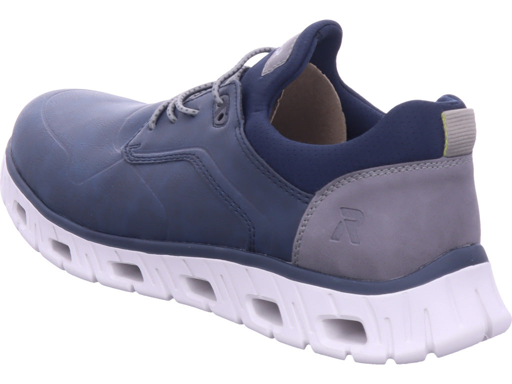 Rieker Herren Sneaker Fsk Herren Halbschuhe in blau