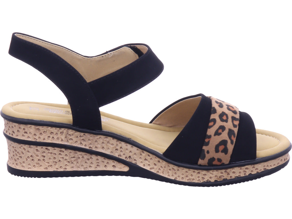 shoe-world Damen   in schwarz