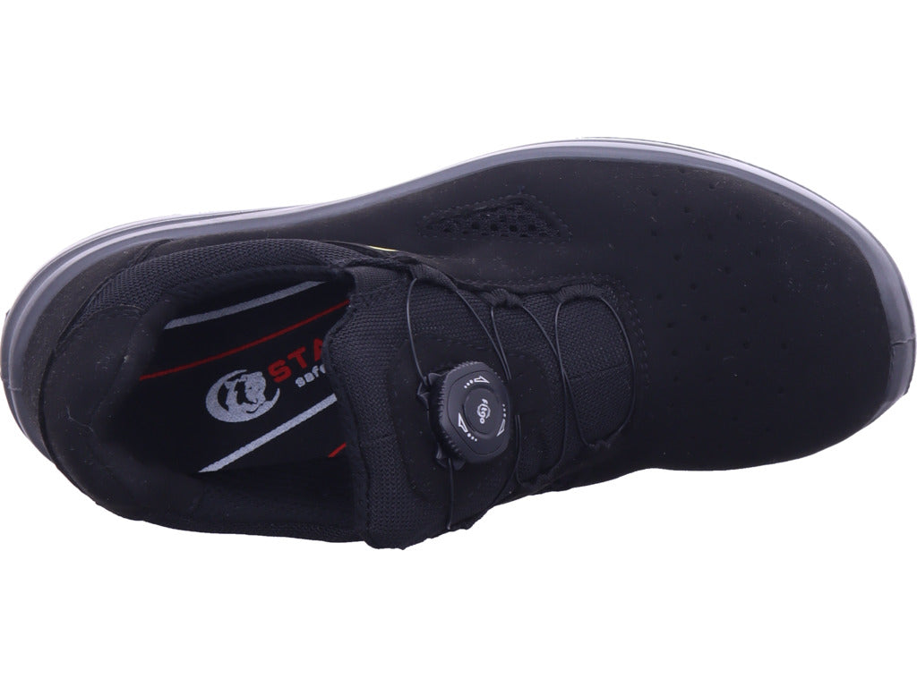 Stabilus Unisex - Erwachsene Sandalette Jorden Black Twist Air Sandale in schwarz