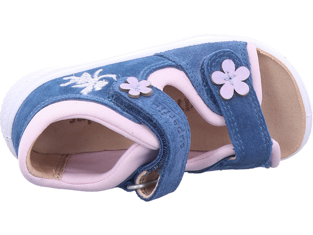 Superfit Mädchen Sandalette \ Polly in blau