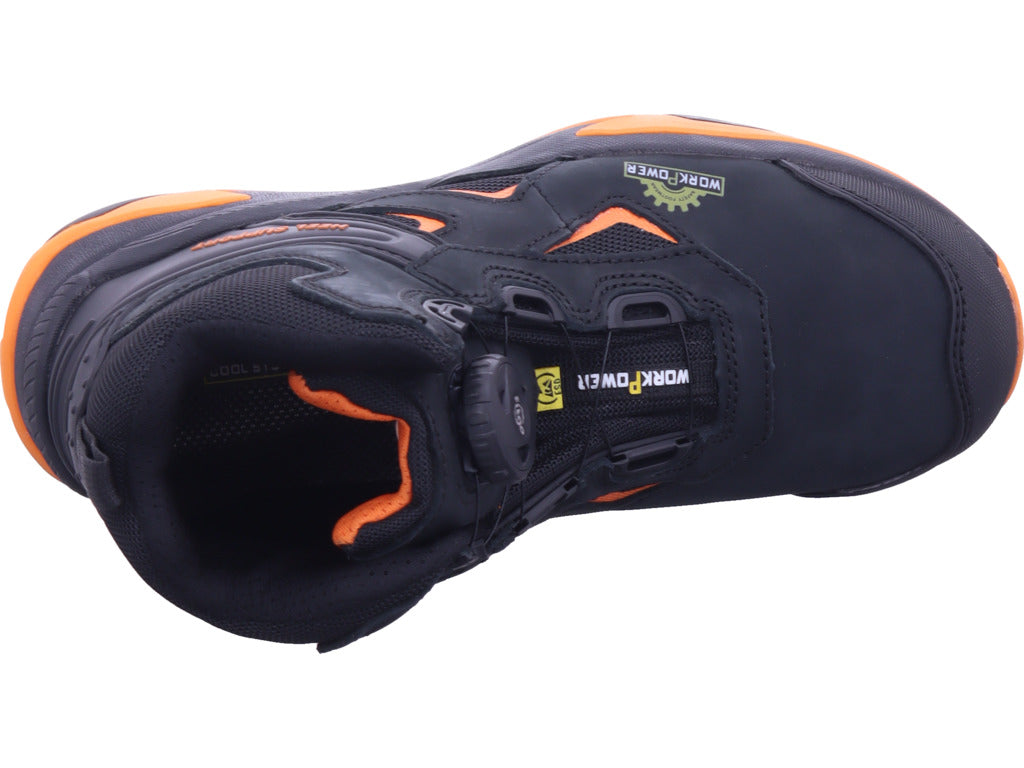 WorkPower Herren Stiefel Apollo Sicherheitsstiefel S3 in schwarz