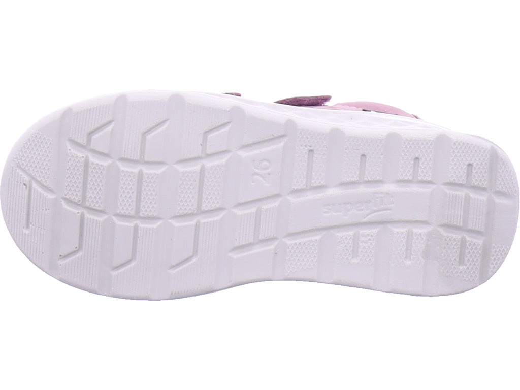 Dívčí kožené kotníkové boty Legero \ Breeze ve fialové barvě