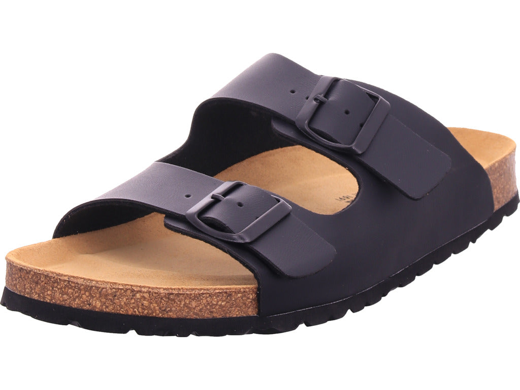 Canadian John Herren Pantolette Weichtritt in schwarz