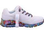 SKECHERS Damen Sneaker Uno Ravaged Love in frei