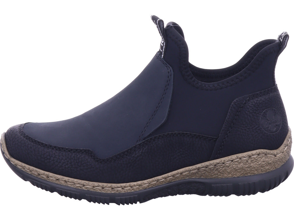 Rieker women's sneakers Hwk women's boots in black