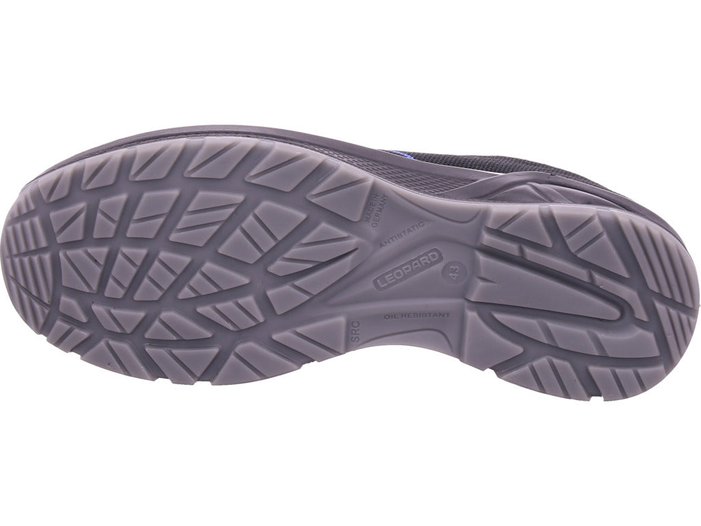 Leopard Herren Arbeitsschuh  in schwarz