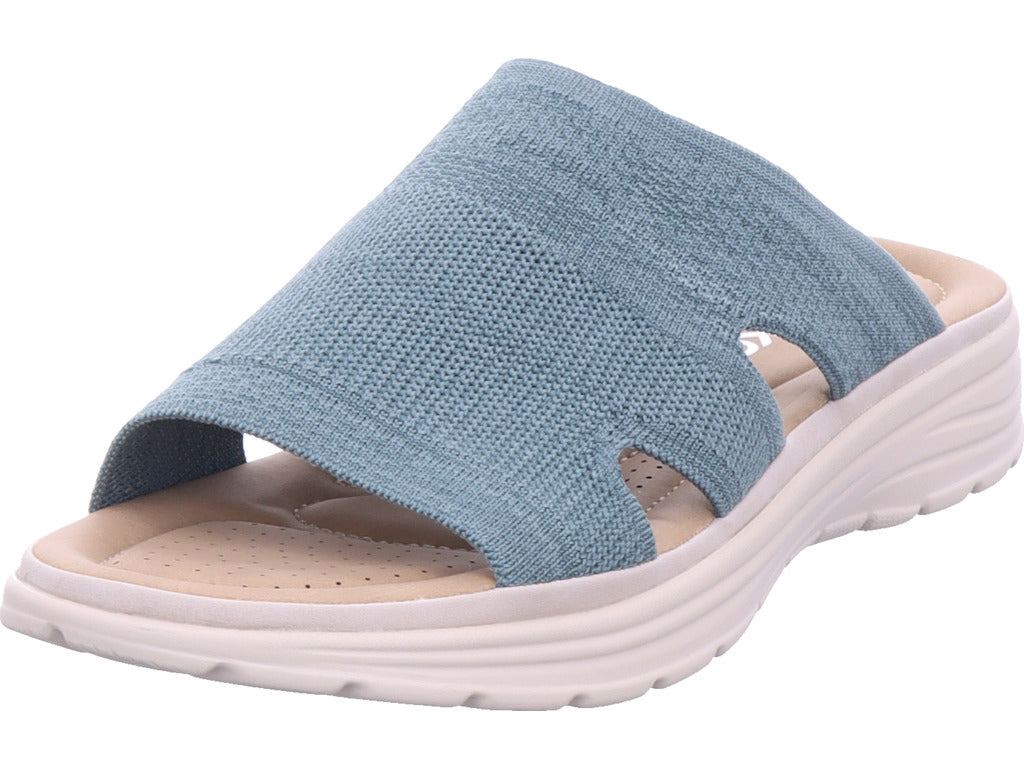 Rieker Damen Pantolette Fsk Damen Sandalen in grün