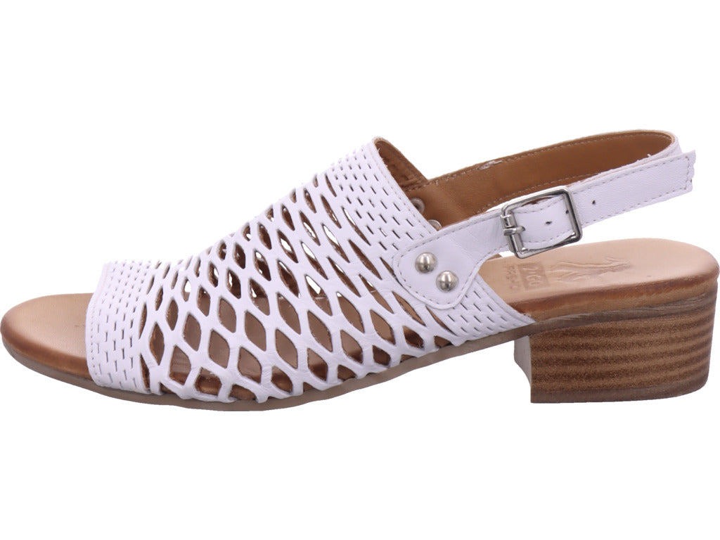 2 GO FASHION Damen Sandalette  in weiß