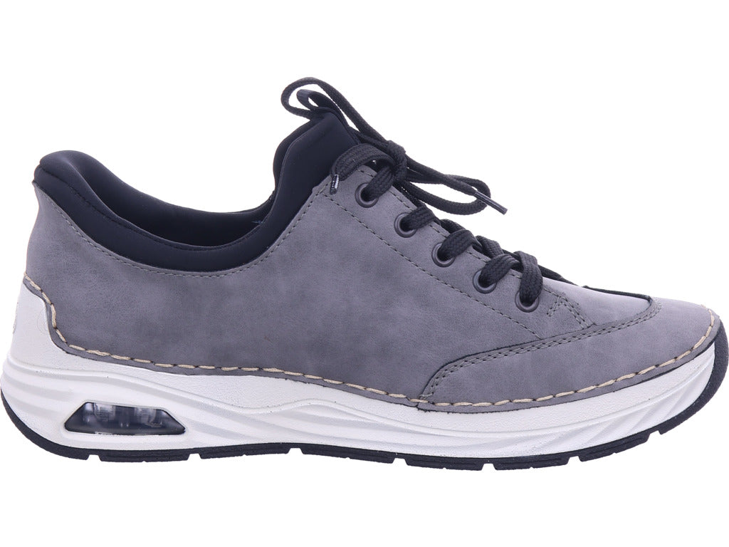 Rieker Damen Slipper Hwk Damen Halbschuhe in grau