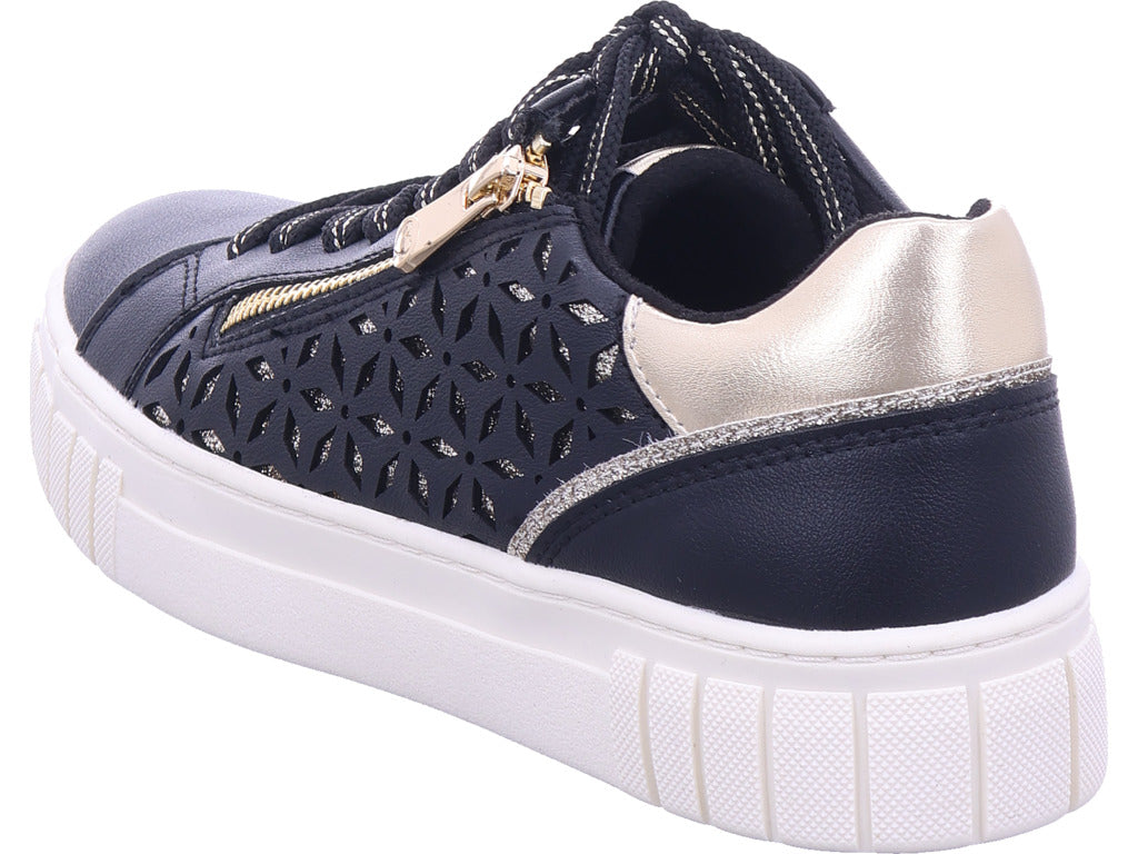 Marco Tozzi women's sneakers in black
