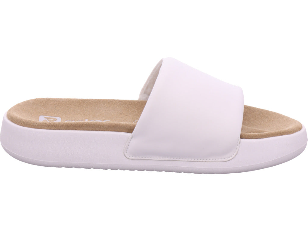 Rieker Damen  Fsk Damen Sandalen in weiß