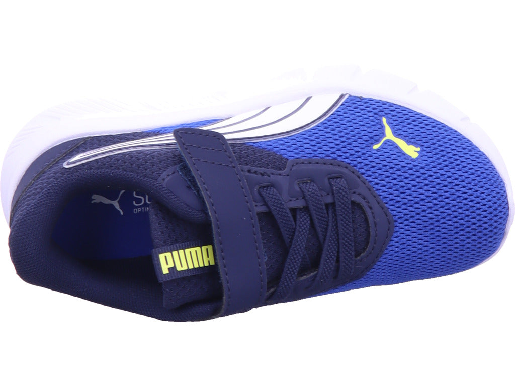 Puma Jungen Sportschuh Flexfocus Modern Ac in blau