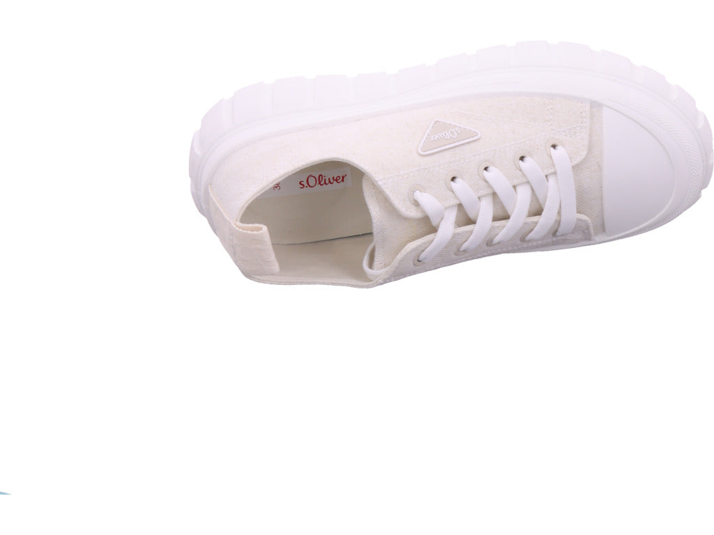 s.Oliver Damen Sneaker  in weiß