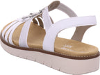 Remonte Damen Sandalette Remonte Sandale in weiß
