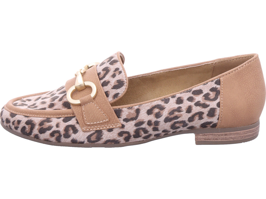 Jana Damen Slipper  in braun