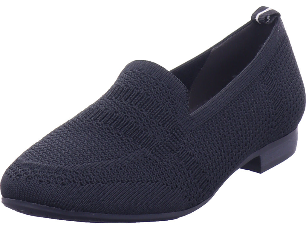 Jana Damen Slipper  in schwarz