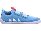 Affenzahn Jungen Halbschuh Barfußschuh  Kreativ Tukan in blau