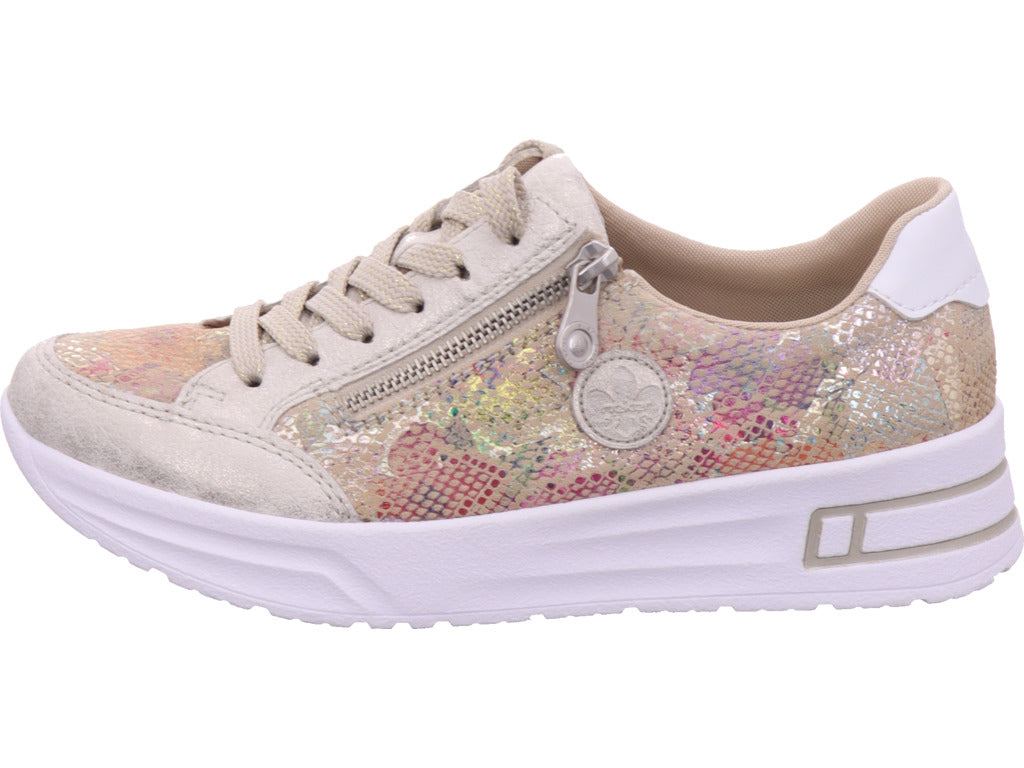 Rieker Damen Sneaker Fsk Damen Halbschuhe in beige