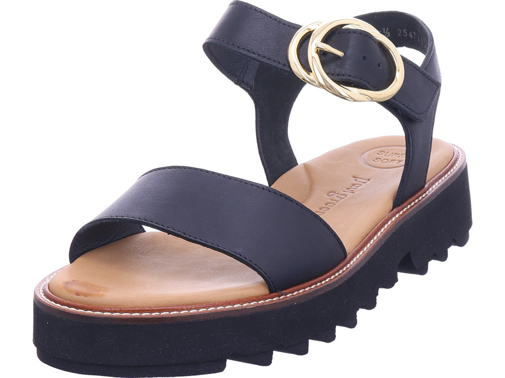 paul green Damen Sandalette  in schwarz
