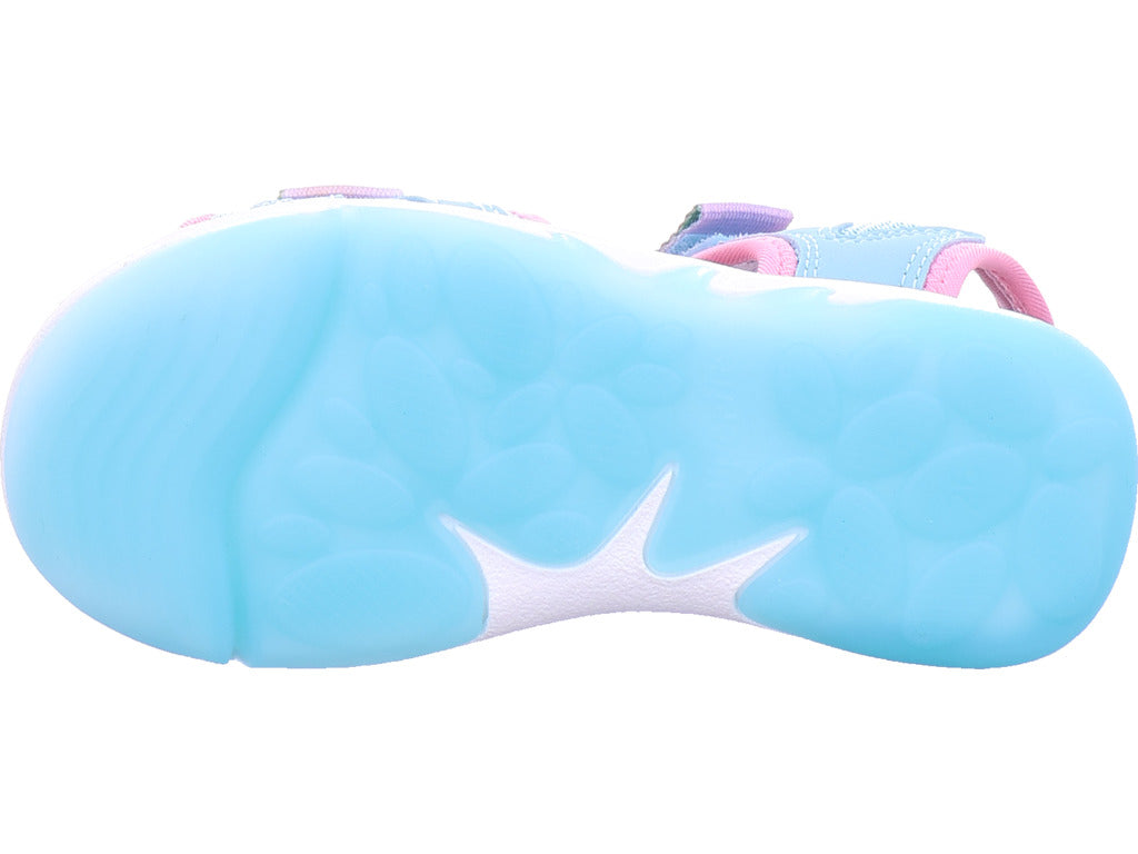 Dívčí sandály Legero Pebbles v zelené barvě