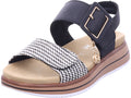 Remonte Damen Sandalette Remonte Sandale in schwarz