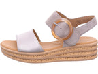 Gabor Damen Sandalette  in platin