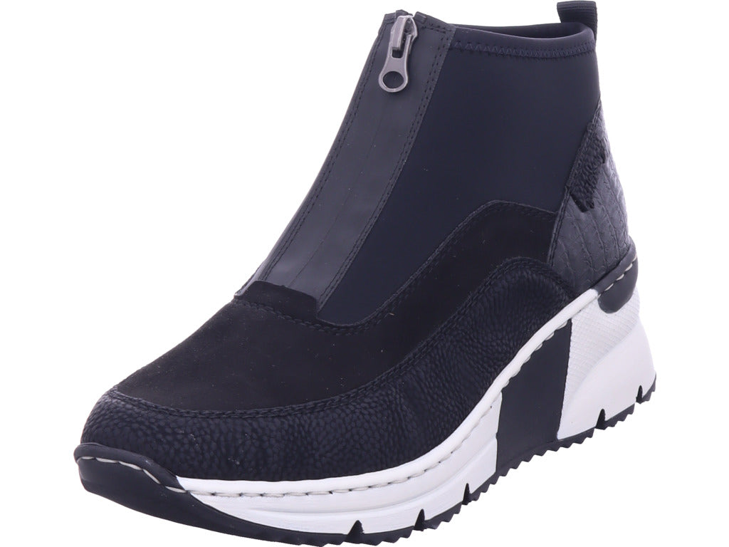 Rieker women's sneakers Hwk women's boots in black