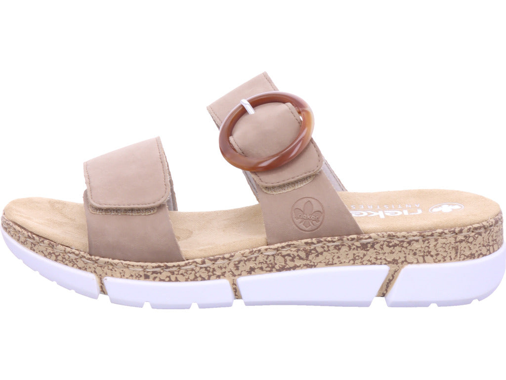 Rieker Damen  Fsk Damen Sandalen in beige