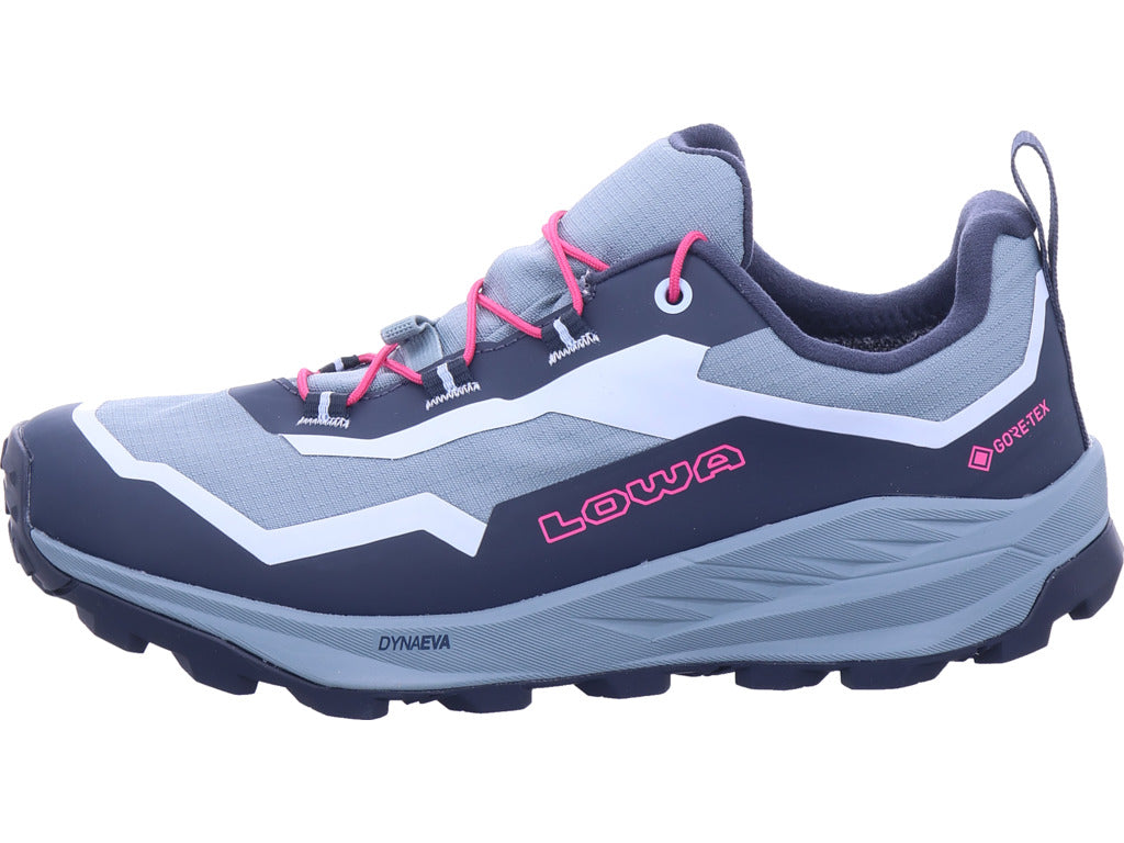 Lowa girls' hiking boot Trailux GTX Lo Jr in grey