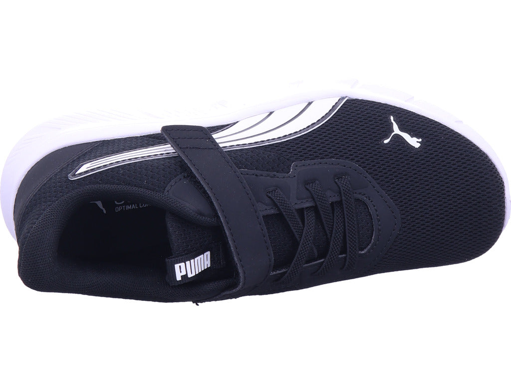 Puma Jungen Sportschuh Flexfocus Modern Ac in schwarz
