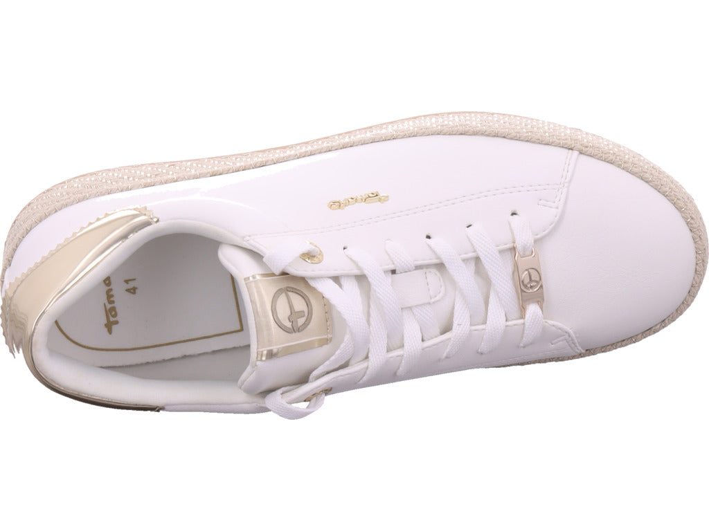 Tamaris Damen Sneaker  in weiß