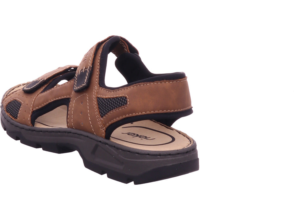 Rieker Herren Sandalette  in braun