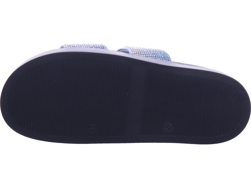 Rieker Damen Pantolette Fsk Damen Sandalen in blau