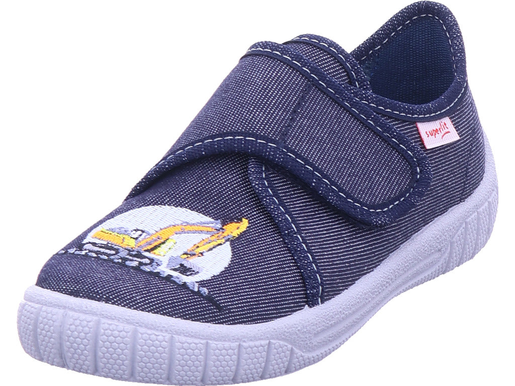 Legero boys' textile slippers \ Bill in blue