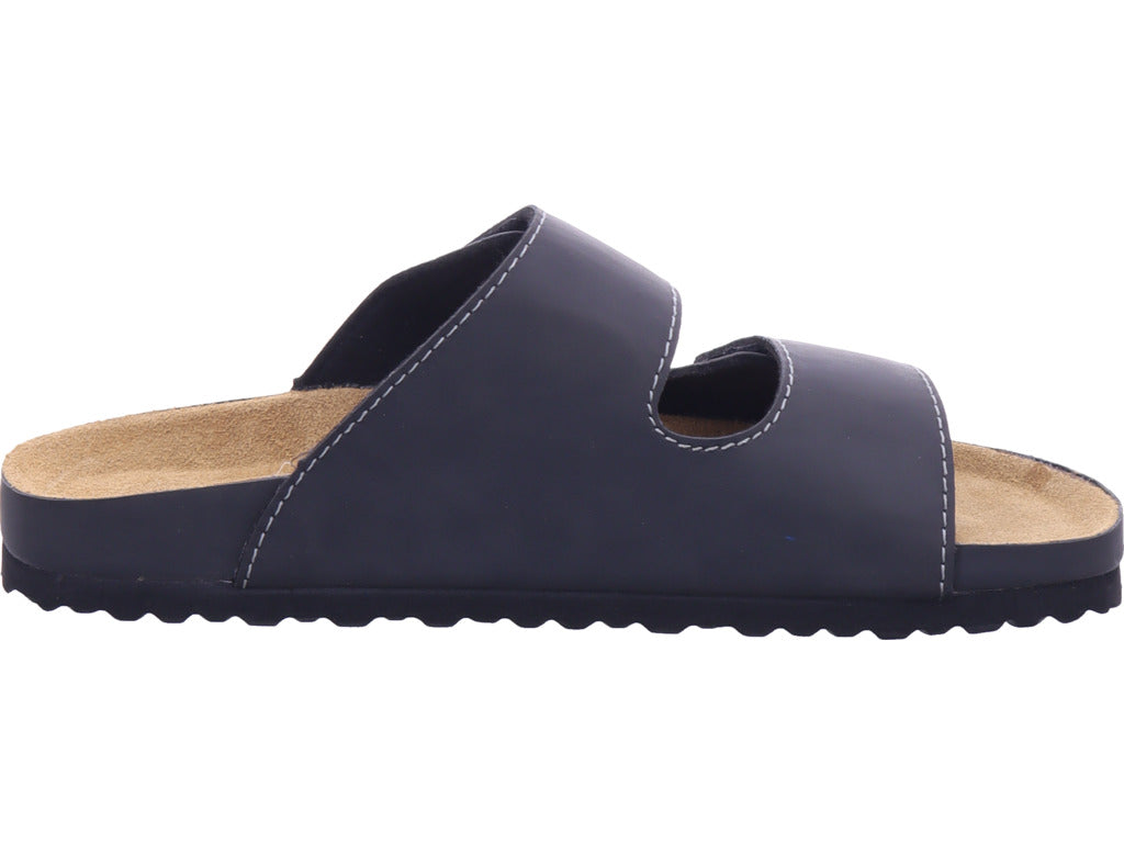 Planet Footwear Herren Pantolette  in schwarz