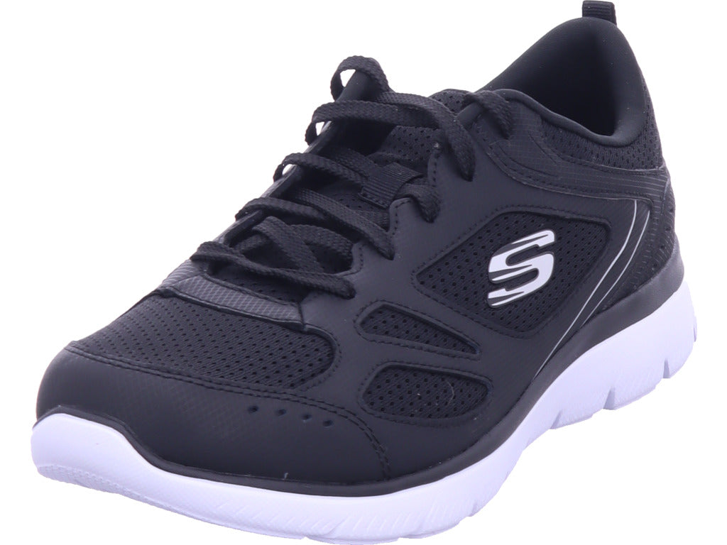 SKECHERS Damen   in schwarz
