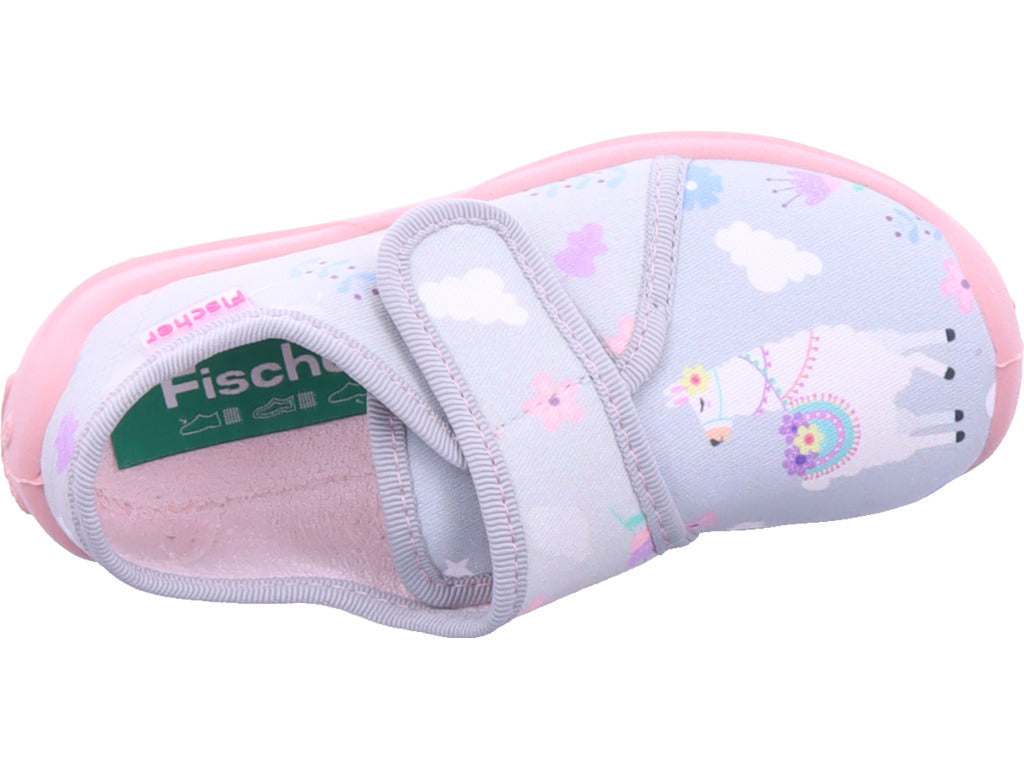 fischer Mädchen   in grau